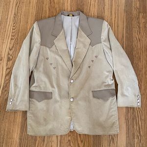 Pioneer Wear Corduroy Blazer Sport Coat 48R